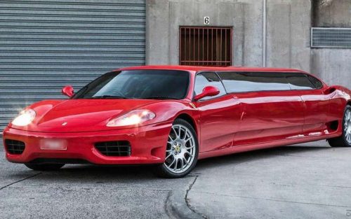 Лимузин Ferrari 360 Modena из книги рекордов Гиннеса