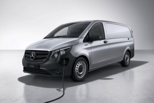 Mercedes eVito - электрический среднетоннажник обновили