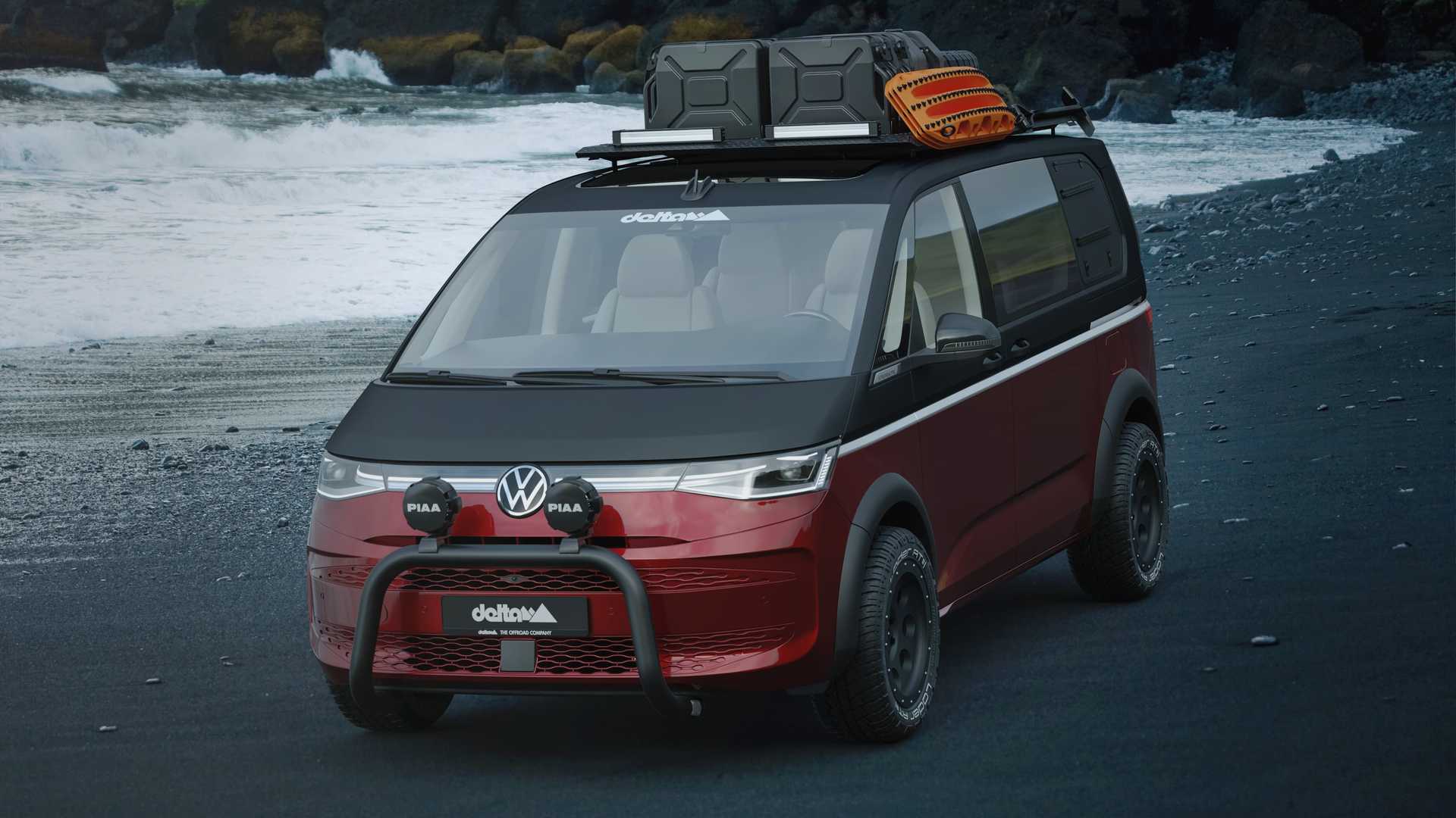 Volkswagen T7 Multivan доработали