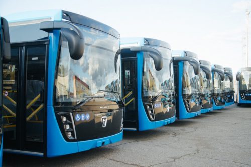 Новые автобусы КАМАЗ для Мурманска
