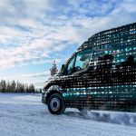 Фургон eSprinter — испытания холодом