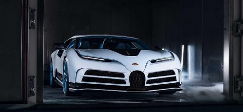 Гиперкар Bugatti Centodieci - эффектное видео