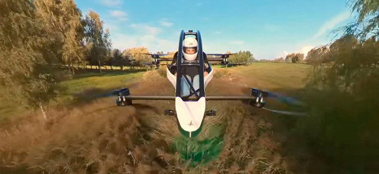 Jetson One - летающий автомобиль за 7 млн рублей 