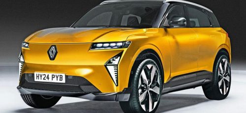Renault - новый электрический кроссовер получит имя Renault Scenic