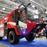 Выставка NAIS — пожарный аэродромник Красный мамонт