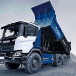 Scania — тяжелый электроприводной самосвал