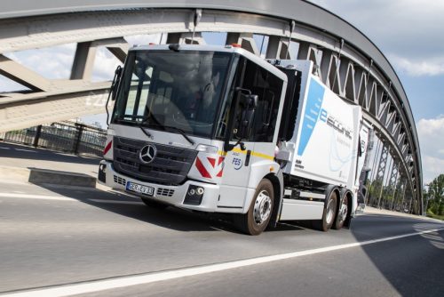 Mercedes eEconic - gредсерийный грузовик проходит испытания