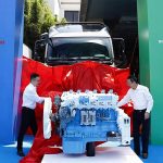 Первый китайский тяжелый грузовик на водороде
