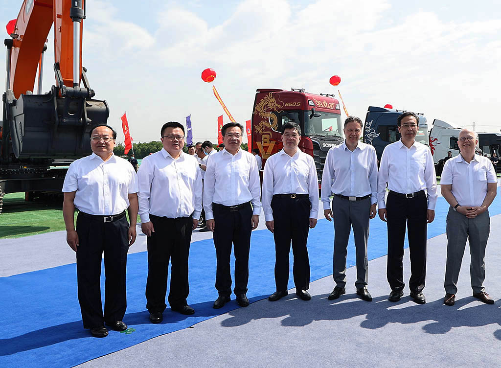 Scania строит собственную производственную базу в Китае