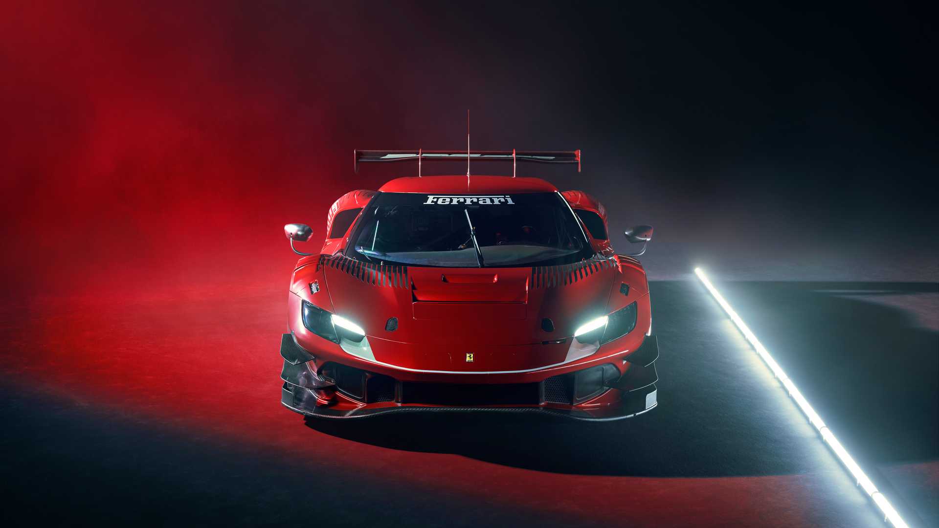 Ferrari 296 - официальная версия для гонок GT3