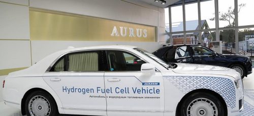 Стоимость водородной версии люксового седана AURUS SENAT 36 млн рублей